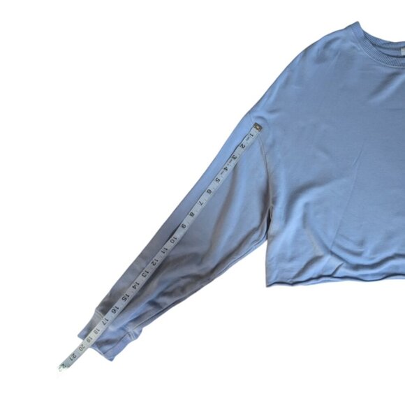 Garage Light Blue Soft Long Sleeve Top Women Size Medium - Picture 6 of 11